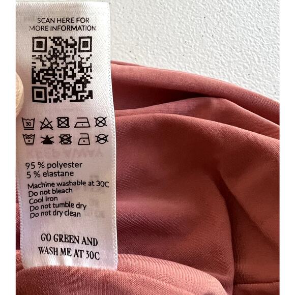 Club L London Shift Dress Women Size 8 Pink Party Holiday Wedding Flattering - Picture 10 of 10